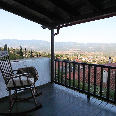 Dandy Villas Amfiklia - Pasithea - Stunning View - Fireplace - Parking Amfikleia Dış mekan fotoğraf