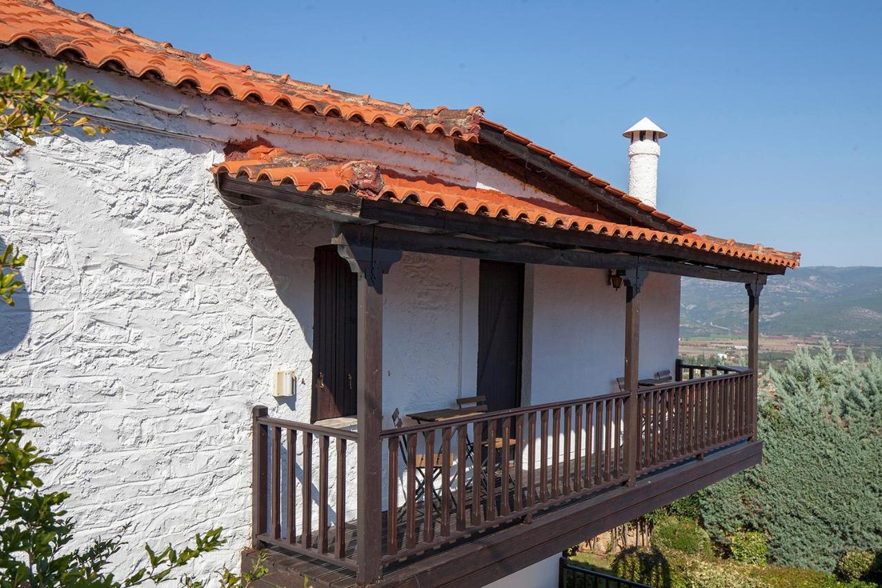 Dandy Villas Amfiklia - Pasithea - Stunning View - Fireplace - Parking Amfikleia Dış mekan fotoğraf